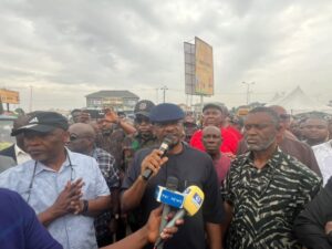 rivers protest