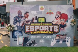 Hammer games launches EDGE OF INFINITY at Enugu TECH FESTIVAL